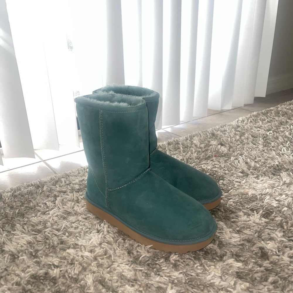 UGG Women's Teal Suede Winter Boots